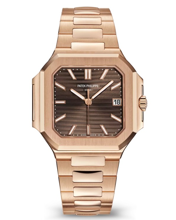 La Cubitus 7128/1R (or rose, cadran brun) ©Patek Philippe