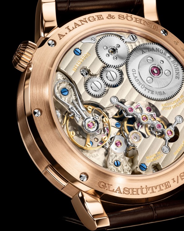 The new ZEITWERK DATE mechanism ©A. Lange & Söhne