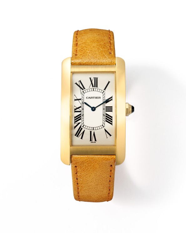 Montre-bracelet Tank Américaine. Cartier, 1993. Marian Gérard, Cartier Collection © Cartier  