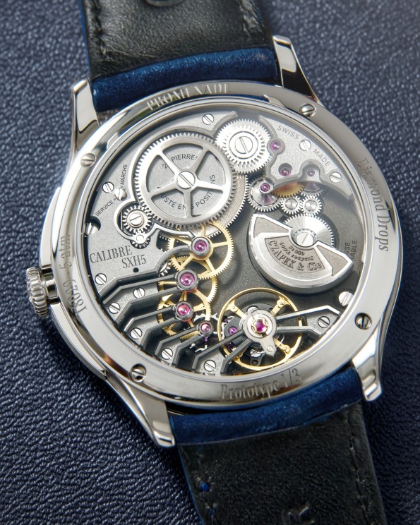 Méchanisme de la Promenade Diamond Drops © Czapek & Cie.