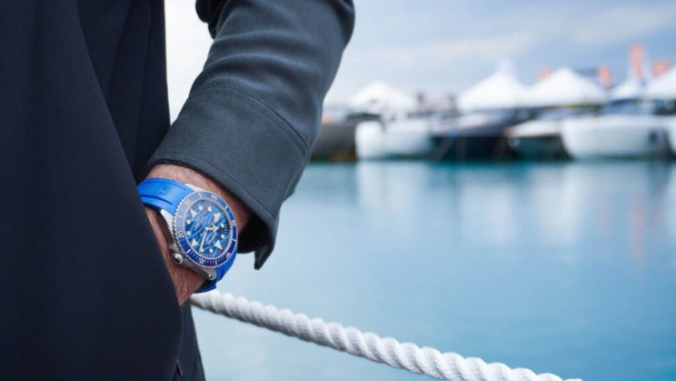 La Scafograf 200 Onde Bleue © Eberhard & Co. 