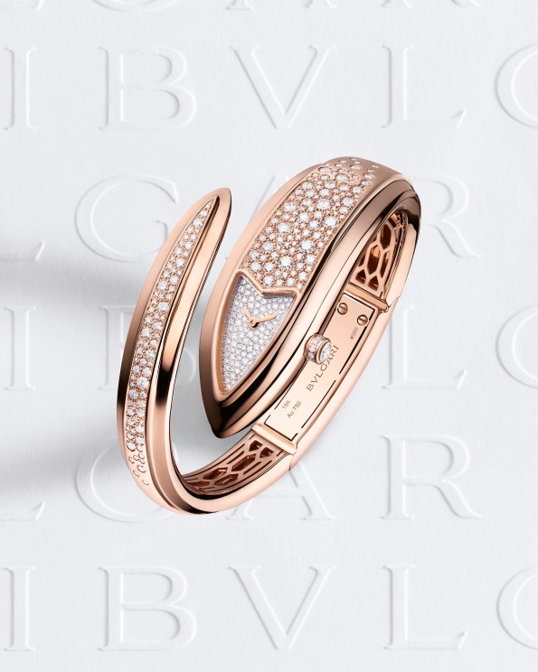 La Serpenti Aeterna en or rose © Bvlgari
