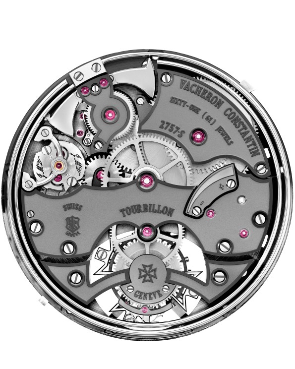 Le mécanisme de derrière  © Vacheron Constantin