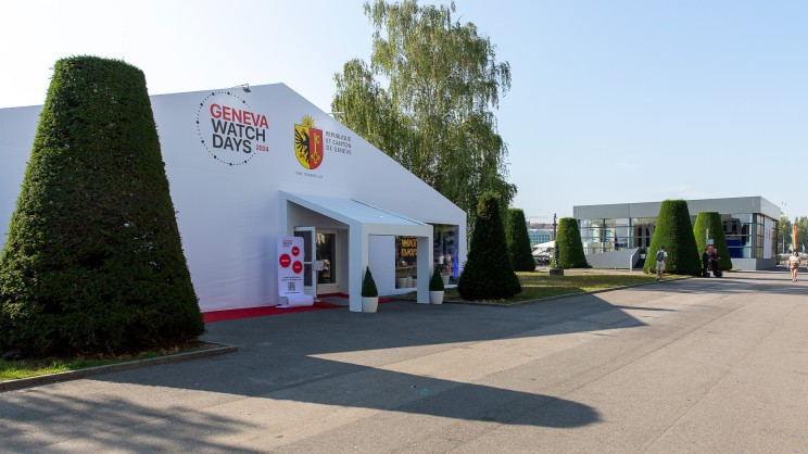 La tente des Geneva Watch Days © Geneva Watch Days 