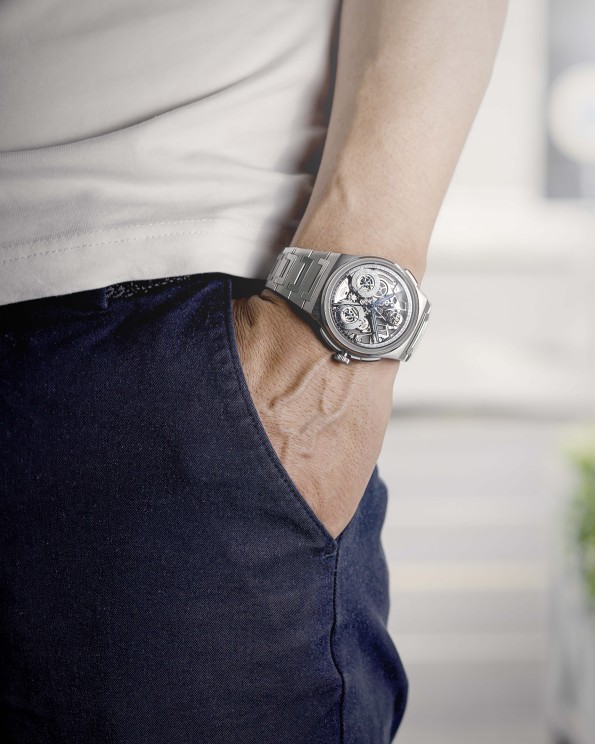 The Antarctique Rattrapante ‘R.U.R.’ photo lifestyle © Czapek & Cie. 