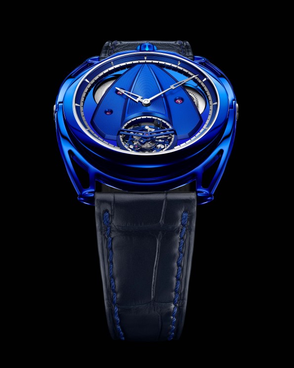 The DB28xs Kind of Blue Tourbillon © De Bethune