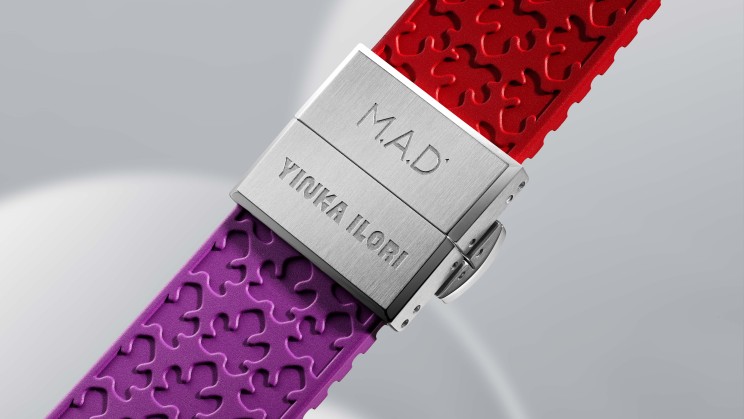 Bracelet de la M.A.D. Edition X Yinka Ilori version Nature © MB&F 