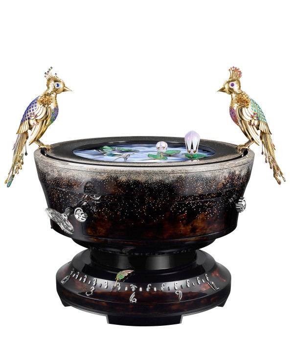 Automate fontaine aux oiseaux © Van Cleef & Arpels