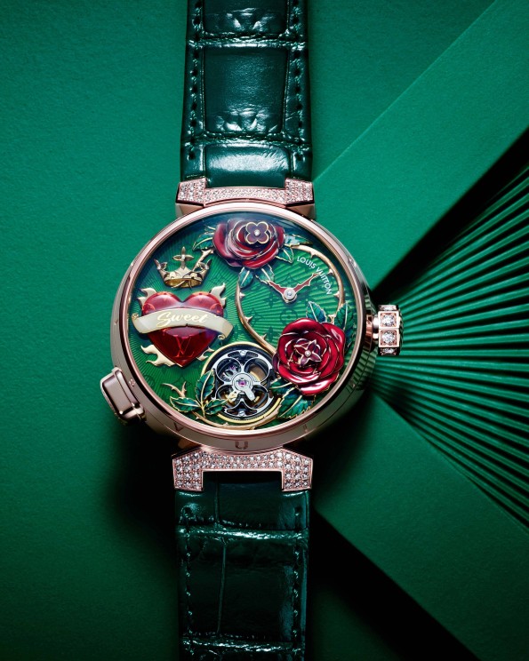 Tambour Fiery Heart Automata © Louis Vuitton