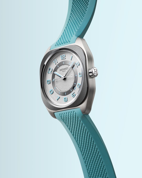 La nouvelle Hermès H08 en turquoise © Hermès