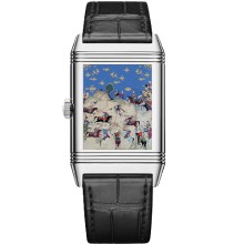 Reverso Tribute Enamel ‘Shahnameh’ – Siyavush Plays Polo Before Afrasiyab © Jaeger-LeCoultre