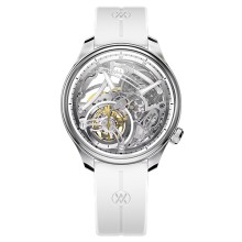 Chapitre 4 Tourbillon Squelette Ice White © BA111OD