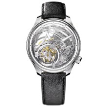 Chapitre 4 Tourbillon Squelette Ice White © BA111OD