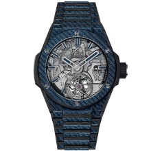 Big Bang Integrated Tourbillon Cathedral Minute Repeater 20th Anniversary Blue Carbon