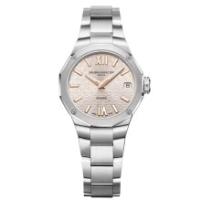 RIVIERA M0A10810 in warm silver ©Baume & Mercier  
