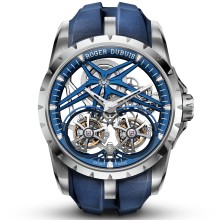 Excalibur Double Tourbillon Cobalt Chrome © Roger Dubuis 