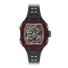 RM 41-01 Tourbillon Soccer Basalte TPT® rouge carmin