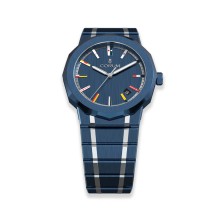 The Admiral: All Ceramic – Titanium Blue