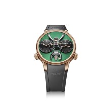 Legacy Machine Nº1 EVO rose gold (limited to 33 pieces) with a green dial plate