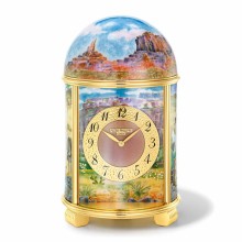 Dome Table Clock - The Gold Seekers