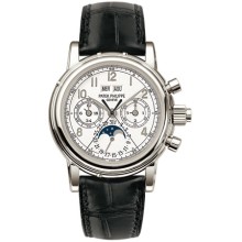 Split seconds chronograph with 30 minute counter and perpetual calendar