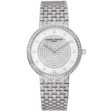 Classique gold bracelet diamond-paved