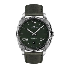Steel Case & Mat Green Dial