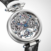 Amadéo Tourbillon squelette 7-jours, Aiguillage Inversé