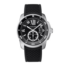 Calibre de Cartier Diver watch in steel