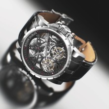 Excalibur Double Tourbillon Squelette