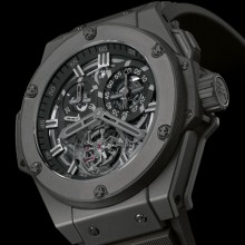 King  Power  Chrono Tourbillon  All  Black