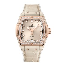 Beige Ceramic King Gold Diamonds
