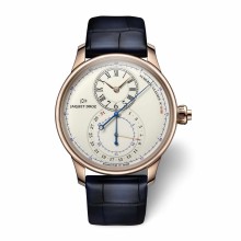 Grande Seconde Off-centered Chronograph  ivory enamel