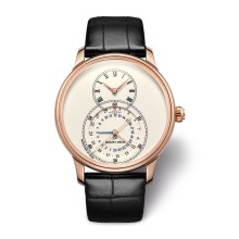 Grande Seconde Dual Time Ivory Enamel