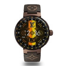 Tambour Horizon Light Up Matte Brown