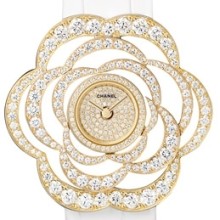 Fil de Camélia, Or jaune 18 carats
