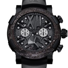 Steampunk Black Chrono