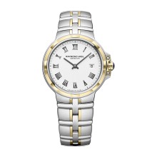 Parsifal Ladies Quartz Classic Two-Tone White Dial 