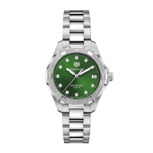 Aquaracer Ladies Green Dial