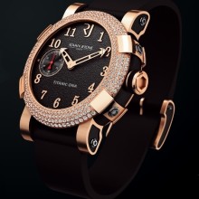 Titanic-DNA pink gold / black set