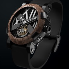 Titanic DNA rusted steel T-oxy III Tourbillon