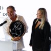Fiona Djukanovic, designer of the watch with Jaquet Droz CEO, Alain Delamuraz © Jaquet Droz 
