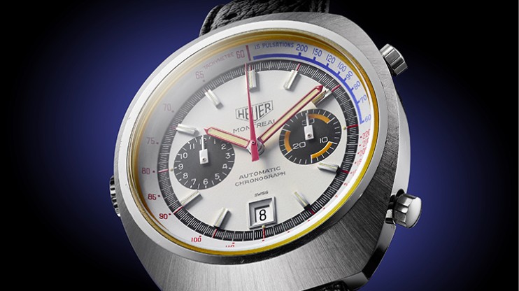 TAG Heuer 1972 Montreal timepiece © TAG Heuer