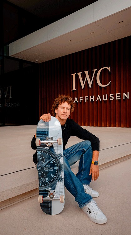 Two Time World Champion Jagger Eaton © IWC Schaffhausen