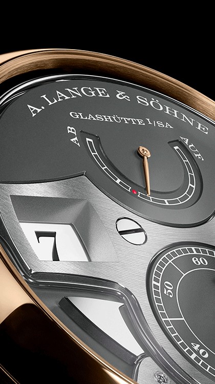 The New Zeitwerk Minute Repeater Honeygold © A. Lange & Söhne