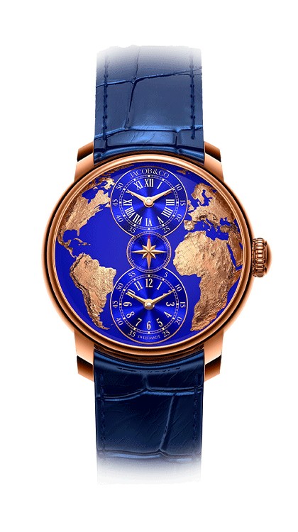 The World Is Yours Dual Time Zone © Jacob & Co.