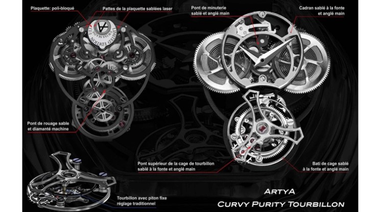 ​ Modifier le média  Curvy Purity Tourbillon NanoSaphir Emerald © ArtyA  ​