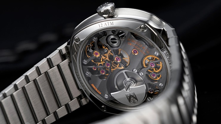 Streamliner Small Seconds Blue Enamel © H. Moser & Cie.