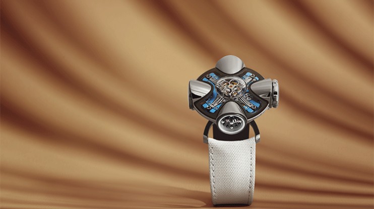 Horological Machine Nº11 Architect Blue © MB&F