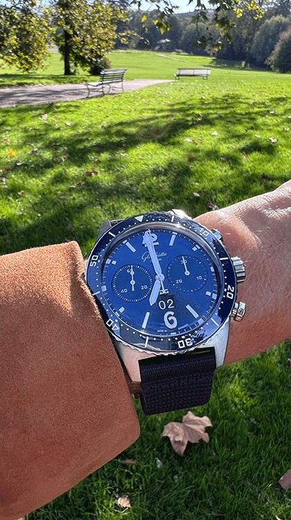 Glashütte Original SeaQ Chronograph  © Sophie Furley 